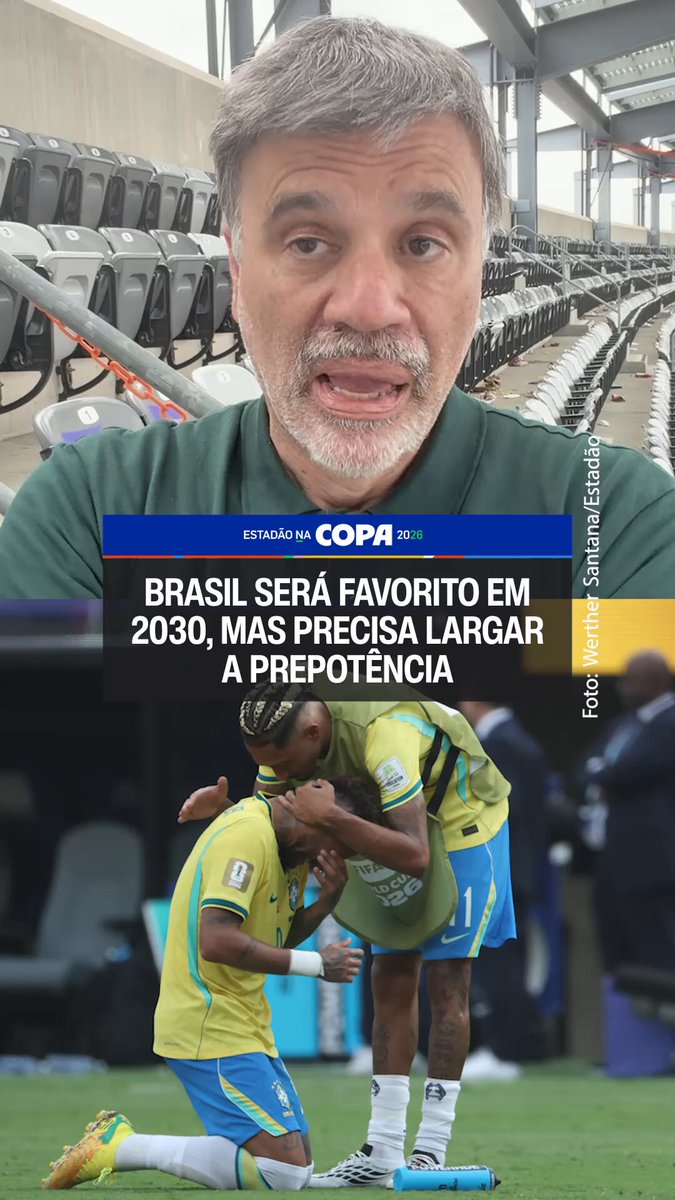 Brasil favorito na Copa 2030, mas precisa mudar