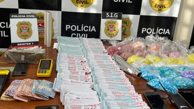 Polícia civil prende três por rifas virtuais