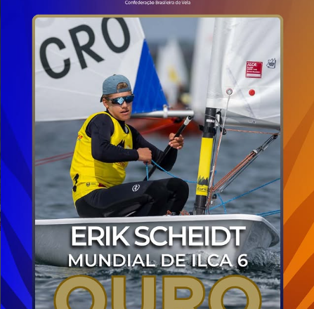 Erik Scheidt vence Mundial de Ilca 6 com campanha