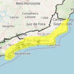 Vendaval de até 60 km/h alerta litoral