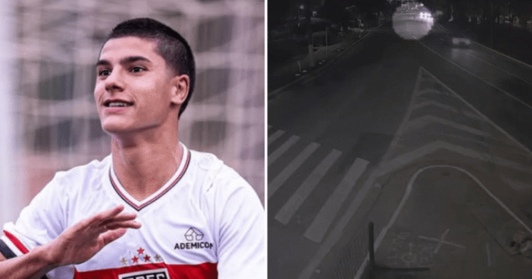 Polícia registra acidente de jogador como racha
