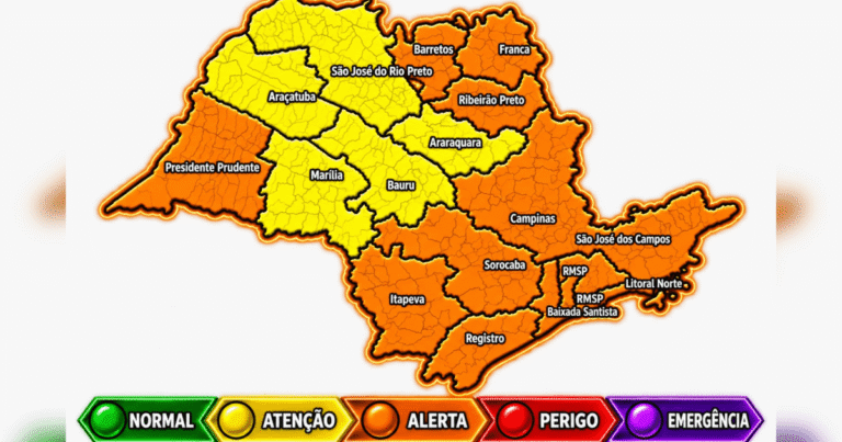 Temporais com ventos de 75 km/h atingem São Paulo