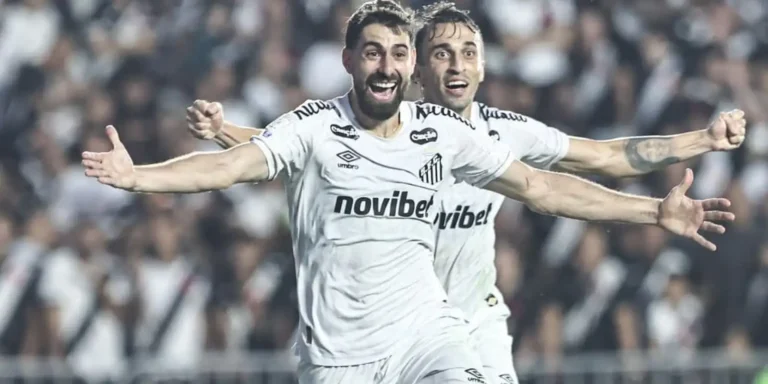 Santos vence Vasco e sai da zona de rebaixamento