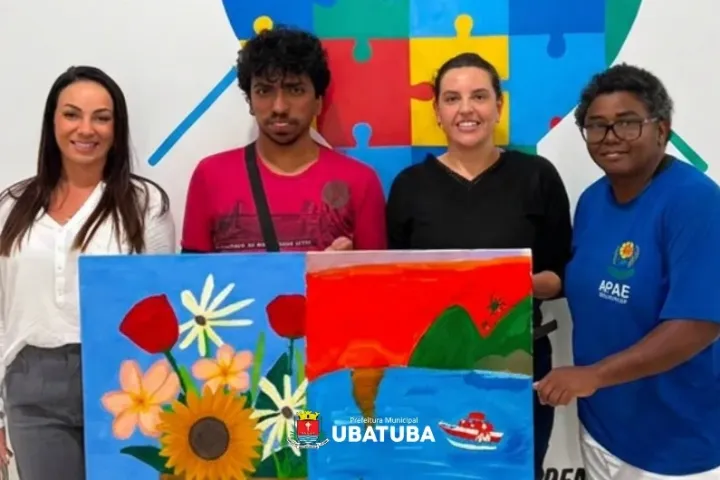 Ubatuba une arte e inclusão em exposição internacional
