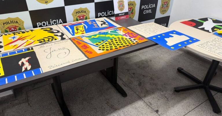 Polícia recupera 8 obras de Matisse em São Bernardo