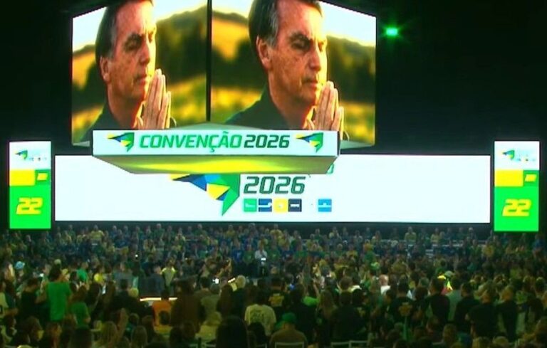 PL usa vídeo de Bolsonaro em convenção