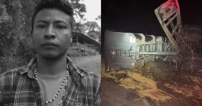 Líder indígena de SP morre em acidente com caminhão