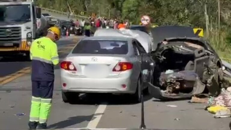 Acidente na rodovia Mogi-Bertioga deixa uma morte e nove