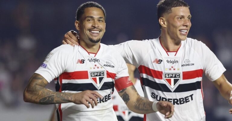 São Paulo vence Bragantino e encerra jejum no Brasileirão