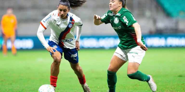 Bahia e Palmeiras empatam no Brasileirão Feminino pelas quartas