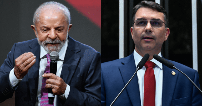 Pesquisa indica empate técnico entre Lula e Flávio