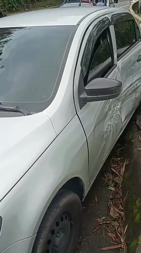 🚨🚨 Acidente no trecho da Olaria mobiliza Guarda Municipal