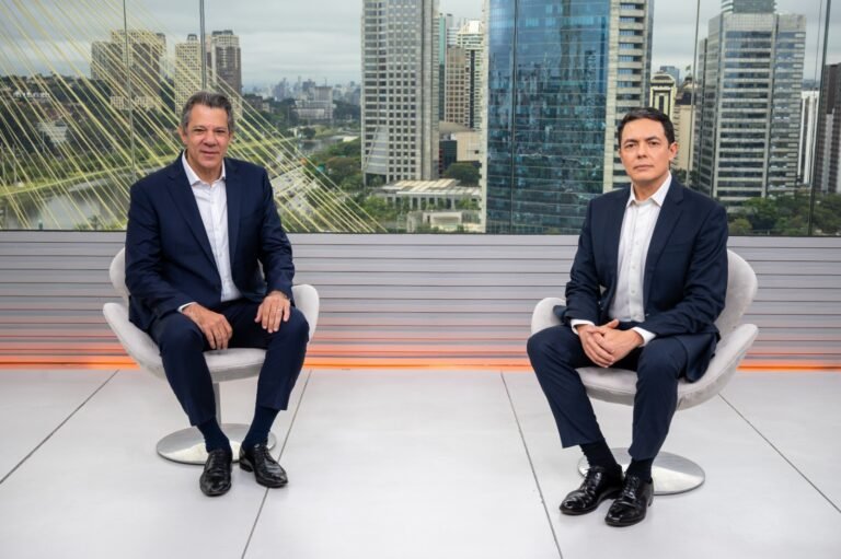 Haddad discute saúde e segurança em entrevista