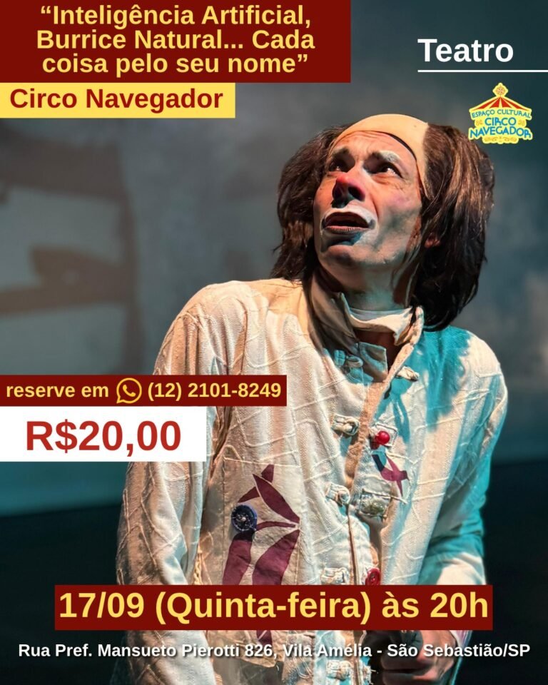 🤖🎪 *INTELIGÊNCIA ARTIFICIAL, BURRICE NATURAL..