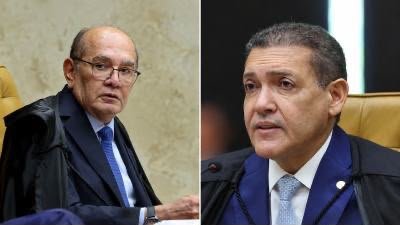 Uma troca de mensagens entre os ministros Gilmar Mendes