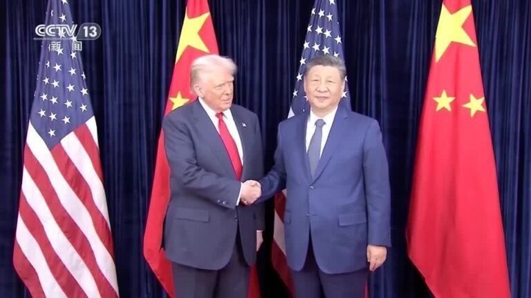 Xi Jinping se reúne com Trump em Washington