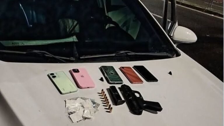 GCM apreende pistola e drogas em Caraguatatuba