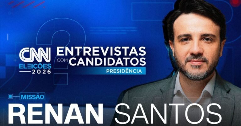 Renan Santos é sabatinado na CNN Brasil