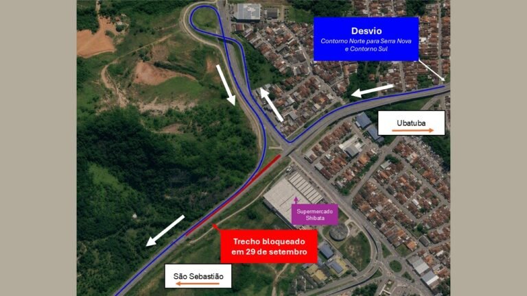 BLOQUEIO NO KM 6 DO CONTORNO NORTE