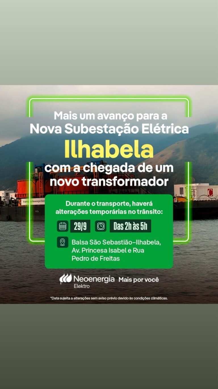 ⚡ *Atenção para alteração temporária no trânsito!*