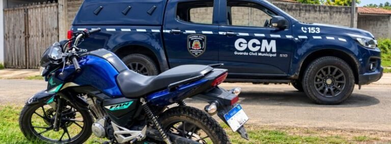 Ação rápida da GCM recupera motocicleta roubada em Caraguatatuba