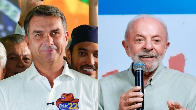 Datafolha: Flávio comemora mais pontos obtidos do que Lula