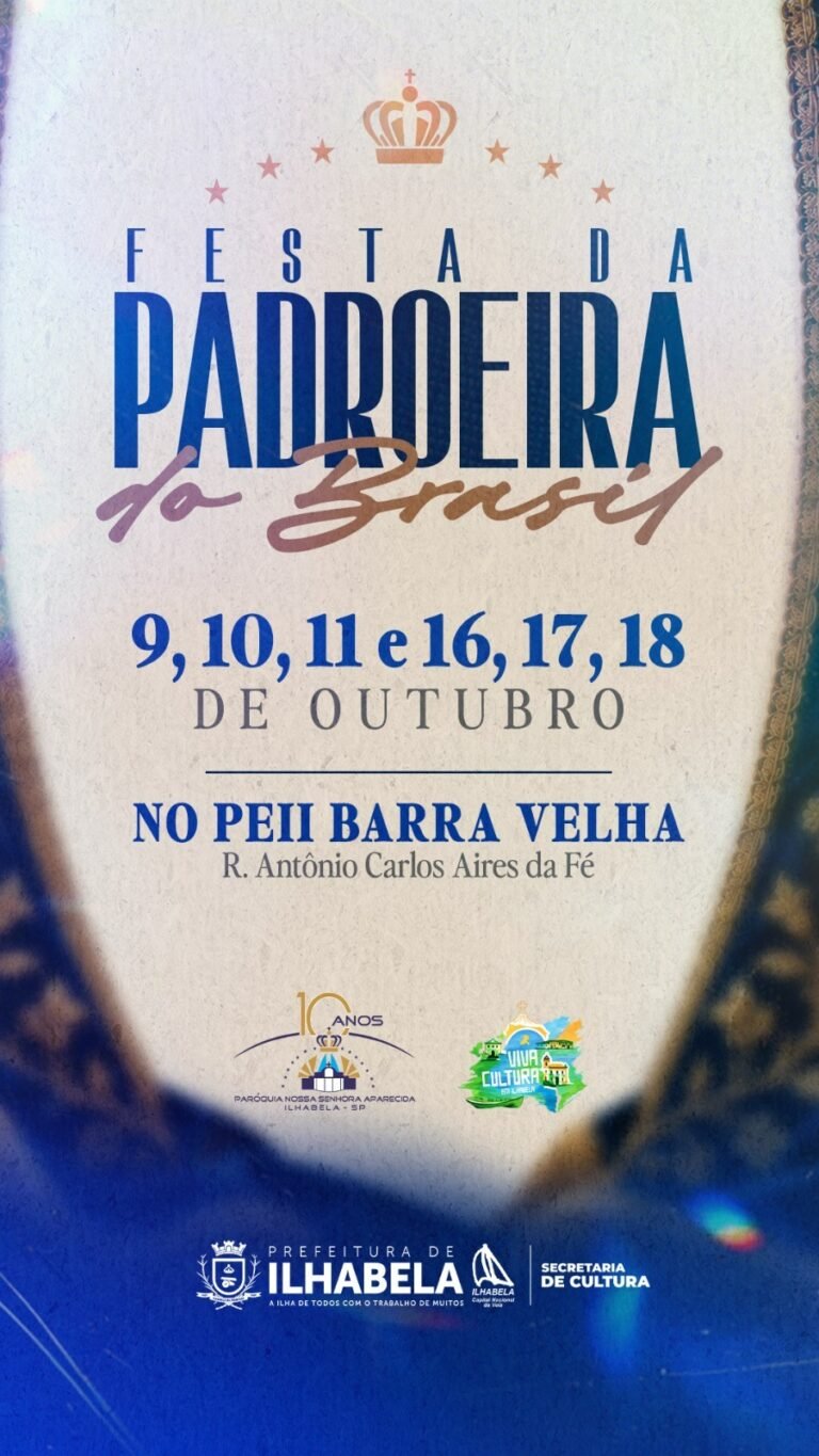 🙏✨ *A Festa de Nossa Senhora Aparecida começa nesta
