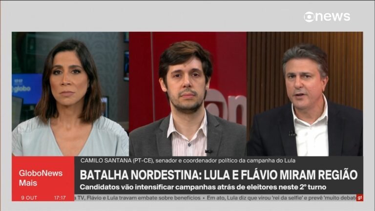 Camilo Santana diz que estratégia de campanha é comparar
