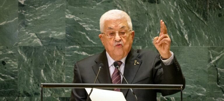 Presidente da Palestina remarca eleições para setembro de 2027