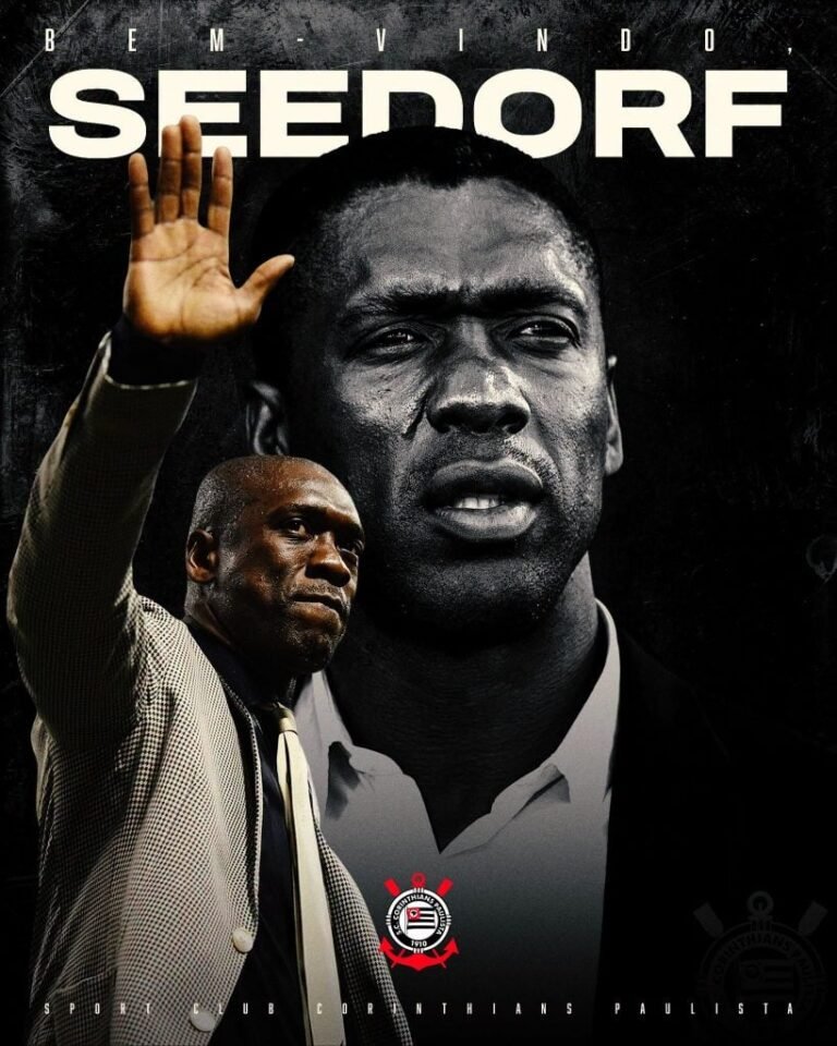 Corinthians anuncia Clarence Seedorf como novo técnico até 2027