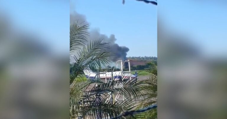 Quatro mortos em duas quedas de aviões em BH