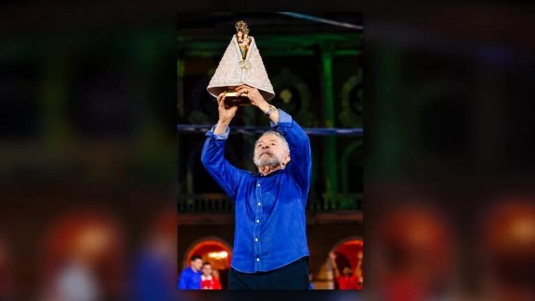 Lula e Alckmin dividem celebrações de Nossa Senhora