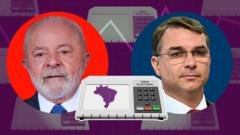 Flávio Bolsonaro lidera Lula por quatro pontos no agregador da BBC