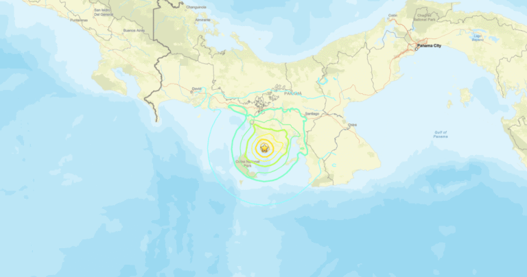 Terremoto de magnitude 6,1 atinge Panamá