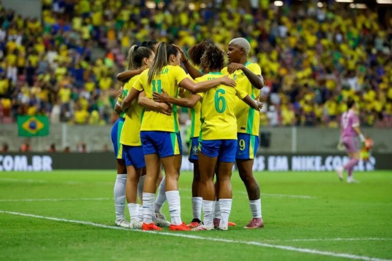 Seleção Brasileira Feminina abre vantagem