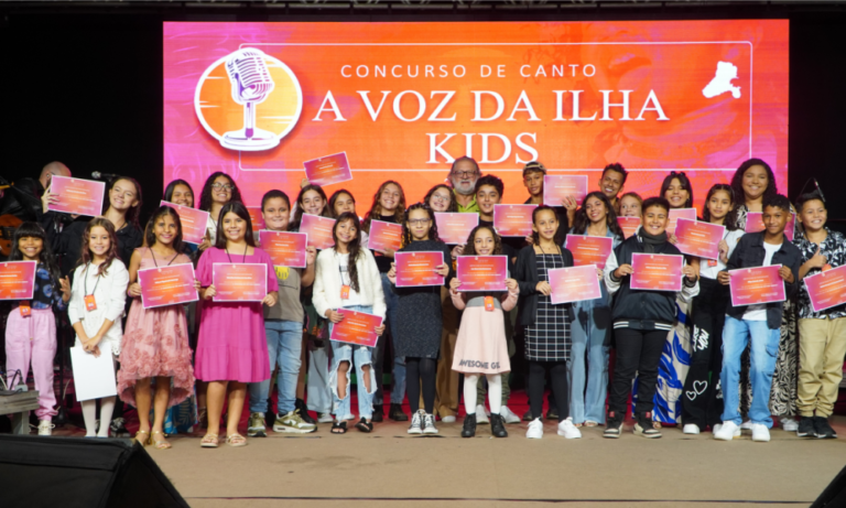 Inscrições para o concurso A Voz da Ilha Kids
