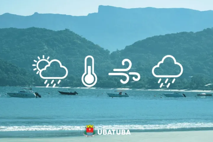 Ubatuba deve registrar chuva e queda de temperatura