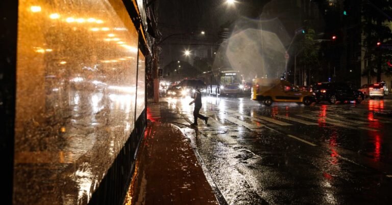 SP terá chuva forte e queda de temperatura