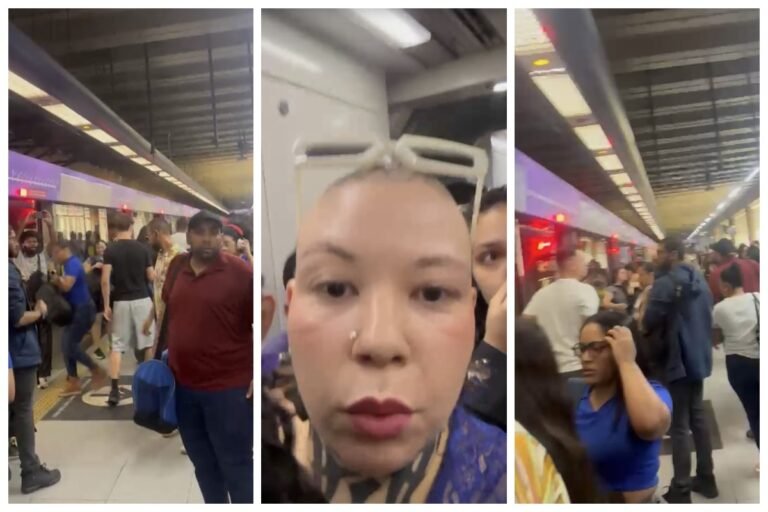 Passageiros passam mal e trem é evacuado após uso