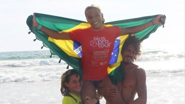 Surfista de Bertioga, Isabel Meyer conquista título brasileiro e garante vaga no mundial