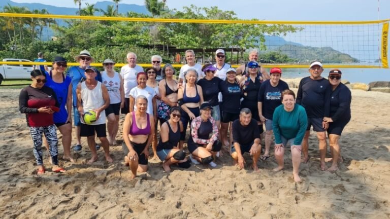 Festival de Vôlei do Melhor Idade em Ação movimenta
