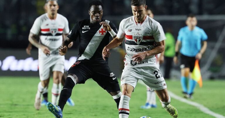 São Paulo enfrenta Vasco com retorno de Luciano pela Série