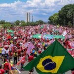 Veja fotos do ato em apoio a Lula
