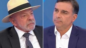 Debate de Lula e Flávio na “Band”