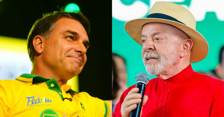 Campanhas de Flávio e Lula devem reavaliar estratégia