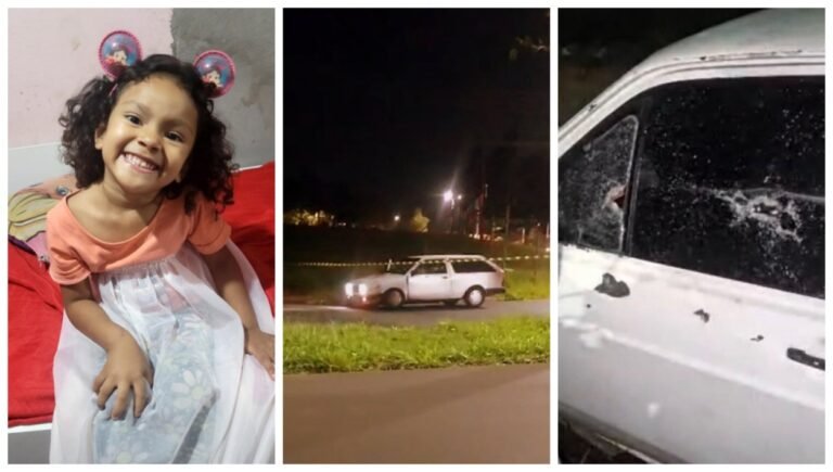 Menina de 4 anos morre e pai fica gravemente