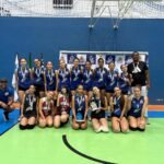 Vôlei feminino de Caraguatatuba conquista ouro e prata