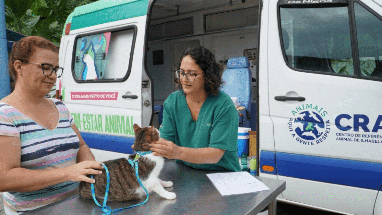 Prefeitura de Ilhabela leva programa Bem-Estar Animal ao Green