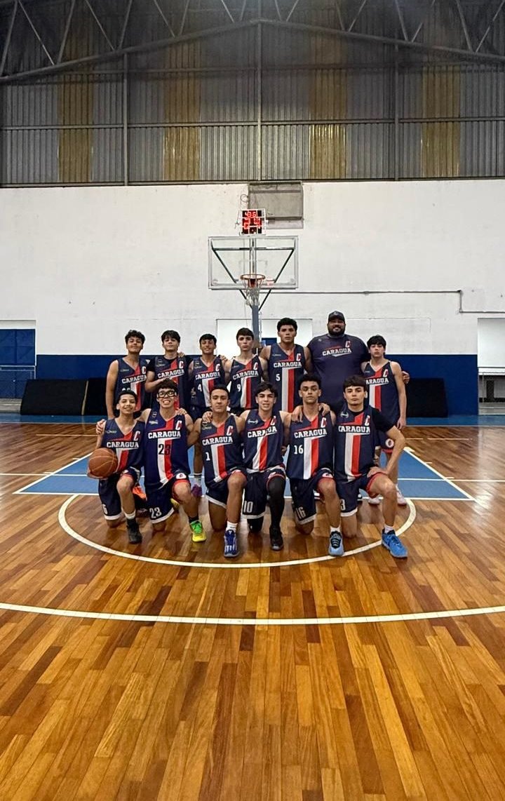 Basquete Sub-16 masculino de Caraguatatuba estreia com vitória expressiva