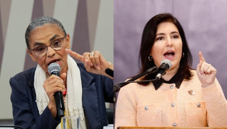 Tebet e Marina comemoram empate de Lula e Flávio